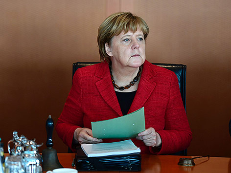 Die deutsche Bundeskanzlerin Angela Merkel