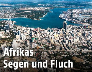 Stadtansicht von Dar es Salaam (Tansania)