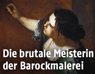 Selbstportr&auml;t der italienischen Barockmalerin Artemisia Gentileschi, um 1638–39