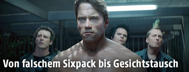 Computeranimation von Arnold Schwarzenegger