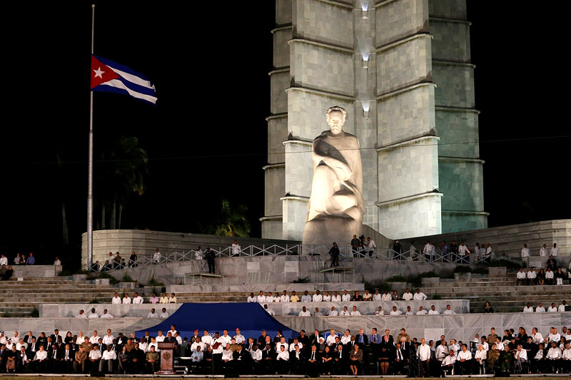 © Reuters Trauerfeiern für Fidel Castro