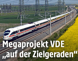 ICE auf der Strecke