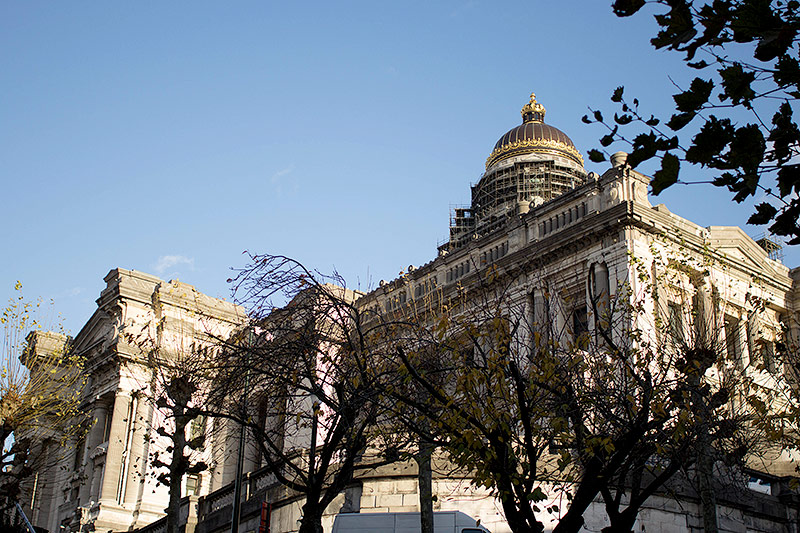 © ORF.at/Martin Steinmüller Gebäude in Brüssel