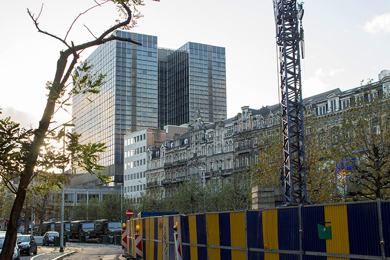 © ORF.at/Martin Steinmüller Gebäude in Brüssel