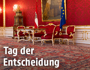Amtsr&auml;ume des Bundespr&auml;sidenten im Leopoldinischen Trakt der Wiener Hofburg