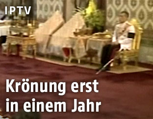 Proklamation von Thailands neuem König