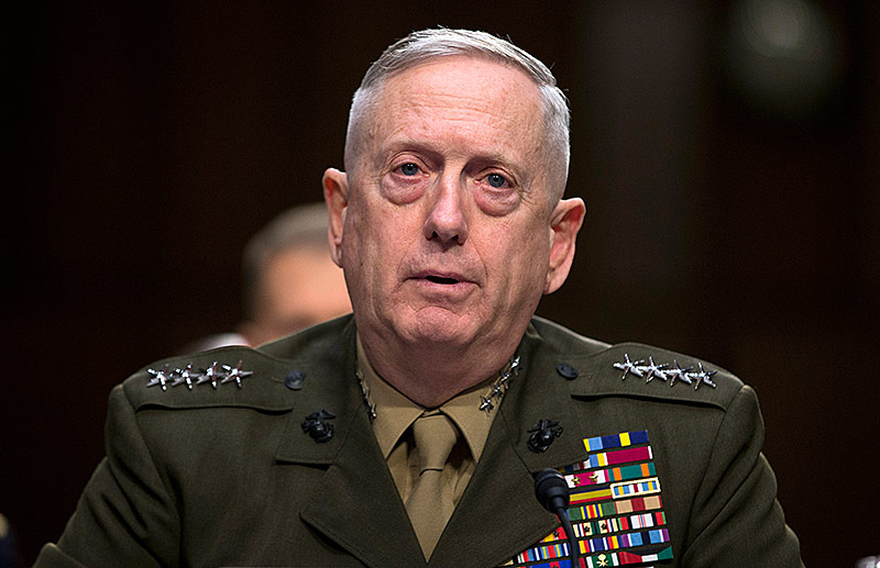 © AP/Evan Vucci General James Mattis im Jahr 2013