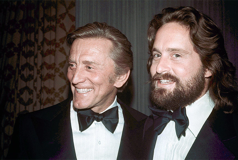 © APA/AP Kirk und Michael Douglas