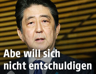 Der japanische Ministerpräsident Shinzo Abe
