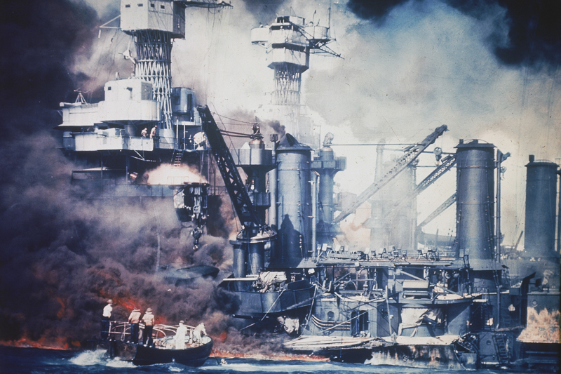 © AP Eindrücke vom Angriff auf Pearl Harbor