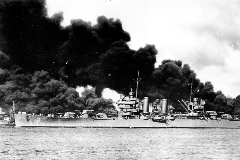 © AP/U.S. Navy Eindrücke vom Angriff auf Pearl Harbor