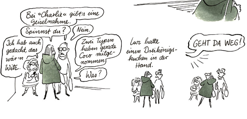 © Catherine Meurisse Comiczeichung
