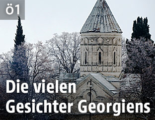 Kirche von St. George in Ikalto (Georgien)