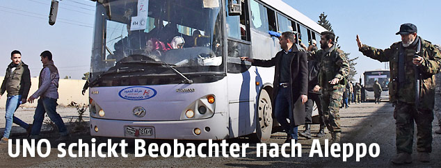 Bus in Aleppo
