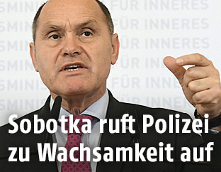 Innenminister Wolfgang Sobotka