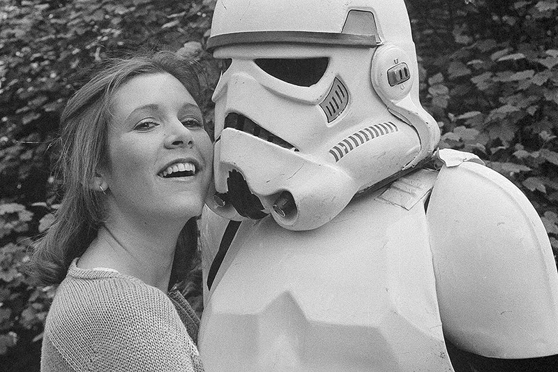 © AP/Dave Caulkin Carrie Fisher