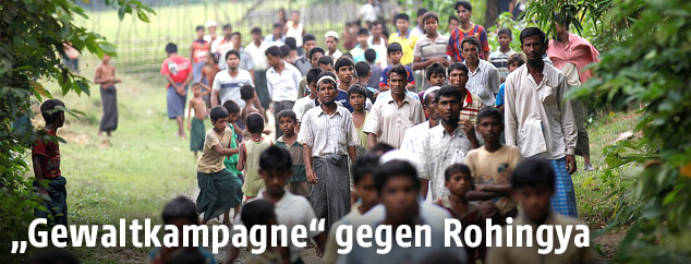 Mitglieder der Rohingya