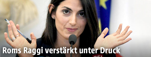 Die römische Bürgermeisterin Virginia Raggi