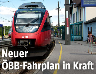 ÖBB-Zuh in einer Station