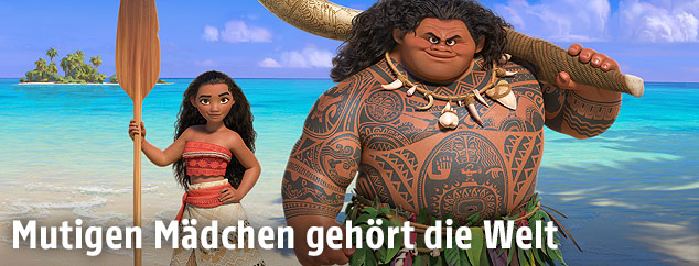 Szene aus dem Animationsfilm "Vaiana"