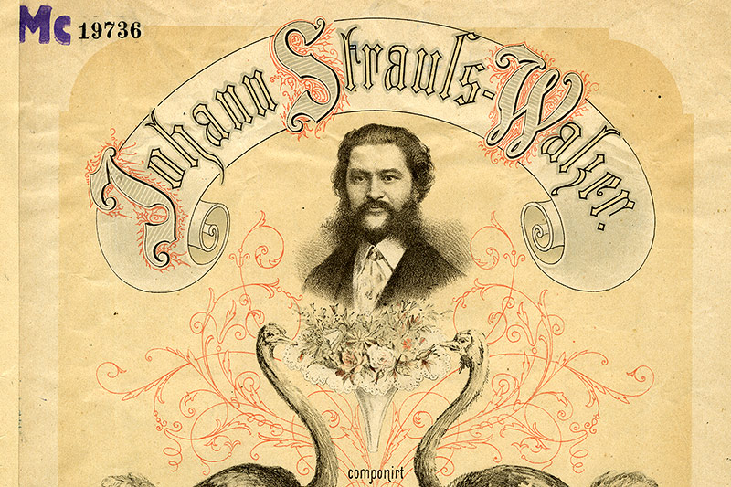 © Wien Bibliothek/F. Groeger Johann Strauss-Walzer, 1875