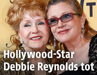 Debbie Reynolds mit Carrie Fisher