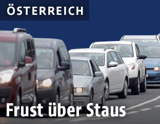 Stau an Grenzübergang