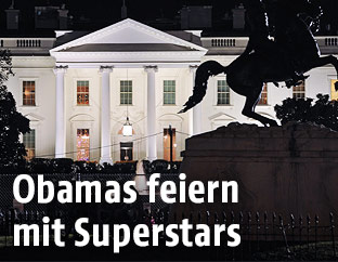 White House bei Nacht