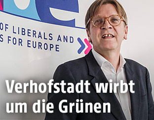 Guy Verhofstadt, Chef der liberalen Fraktion ALDE