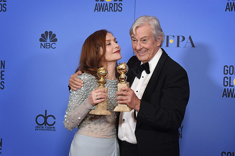 © APA/AFP/Getty Images Isabelle Huppert und Paul Verhoeven