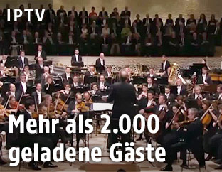 Er&ouml;ffnungskonzert in der Elbphilharmonie in Hamburg