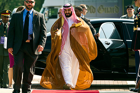© AP/Cliff Owen Kronprinz Mohammad bin Salman