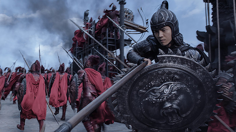 Szeen aus dem Film "The Great Wall"