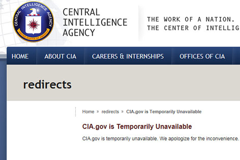 © www.cia.gov Screenshot www.cia.gov