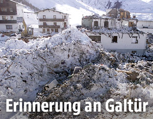 Lawinenunglück in Galtür 1999