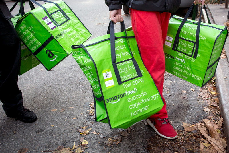 © Reuters/Brendan McDermid "amazon fresh"-Lieferung