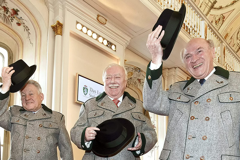 © APA/Erwin Scheriau Josef Pühringer (ÖVP), LH Michael Häupl (SPÖ) und LH Erwin Pröll