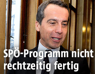 Bundeskanzler Christian Kern (SPÖ)