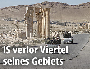 Triumpfbogen in der historischen Stätte Palmyra