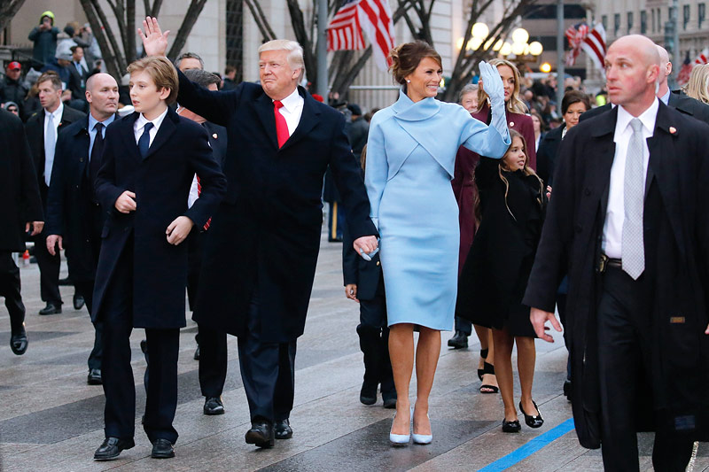 Eindrücke von Trumps Angelobung