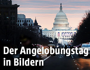 Das Kapitol in den frühen Morgenstunden