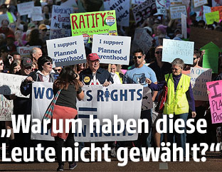 Proteste gegen Donald Trump