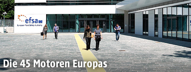 Das EFSA-Hauptquartier in Parma