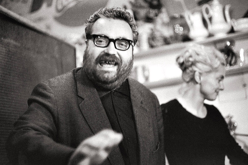 © picturedesk.com/Imagno/Franz Hubmann Helmut Qualtinger und Erni Mangold 1966