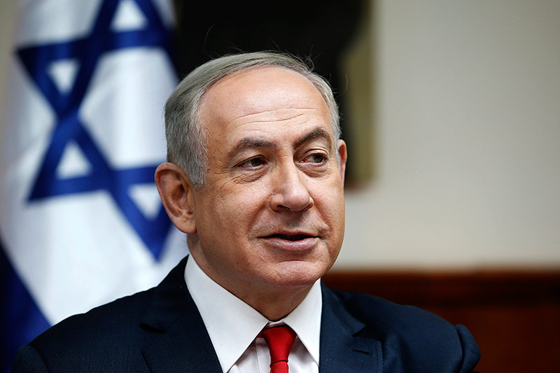 © APA/AP/Ronen Zvulun Israels Premier Benjamin Netanyahu