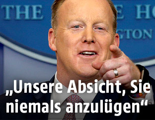 US-Pr&auml;sidialamtssprecher Sean Spicer