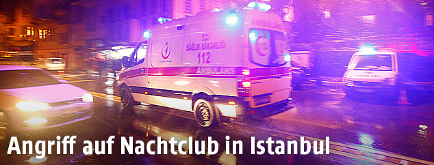 Rettungsauto in Istanbul