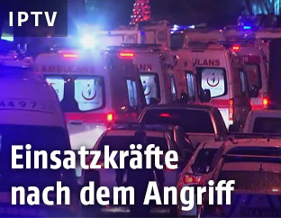 Einsatzkräfte in Istanbul
