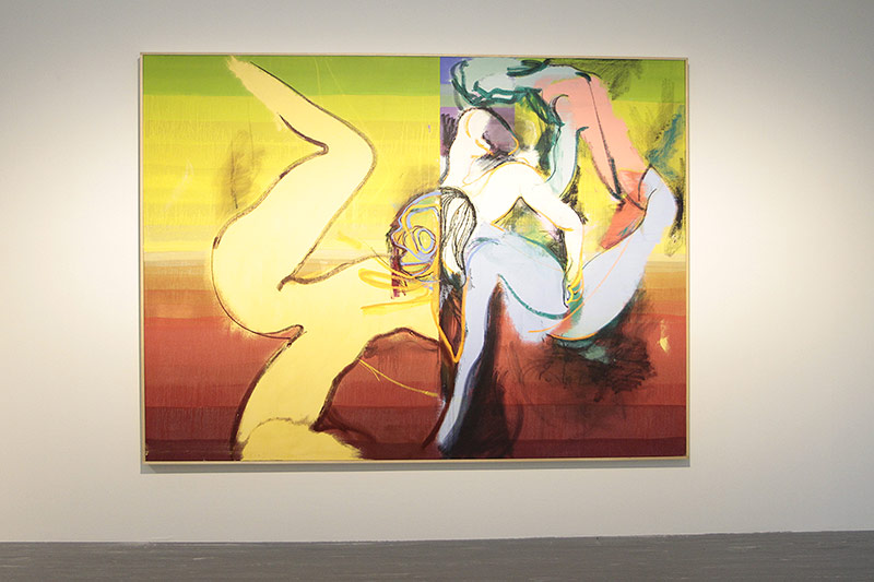 © ORF.at/Simon Hadler (Reproduktion) Exponat aus der Ausstellung von Daniel Richter im 21er Haus