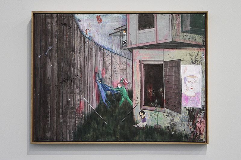 © ORF.at/Simon Hadler (Reproduktion) Exponat aus der Ausstellung von Daniel Richter im 21er Haus